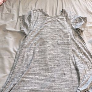 Gray 3xl Carly Tshirt material